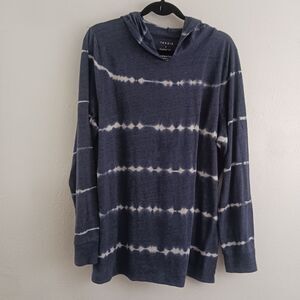 Torrid Navy Tie-Dye Hoodie